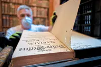 Hungary's oldest library is fighting to save 100,000 books from a beetle infestation