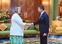 Brunei Crown Prince receives outgoing Canadian High Commissioner