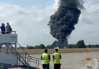 Four killed in small plane crash at London Southend Airport, PA reports