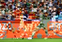 Soccer-Cascarino powers France into last eight with 5-2 win over Netherlands