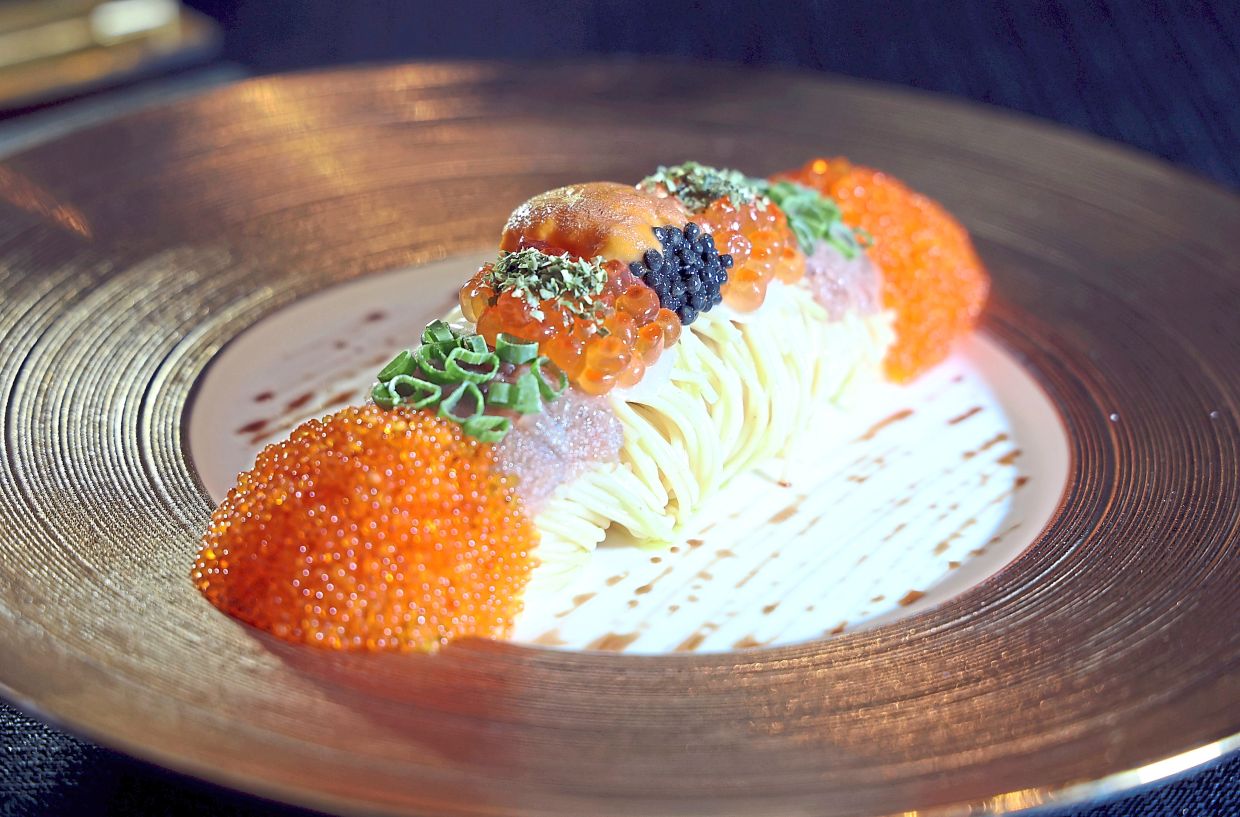 The couple’s restaurant Elegant Fine Food serves a range of curated dishes designed to complement their flagship caviar. — ART CHEN/The Star