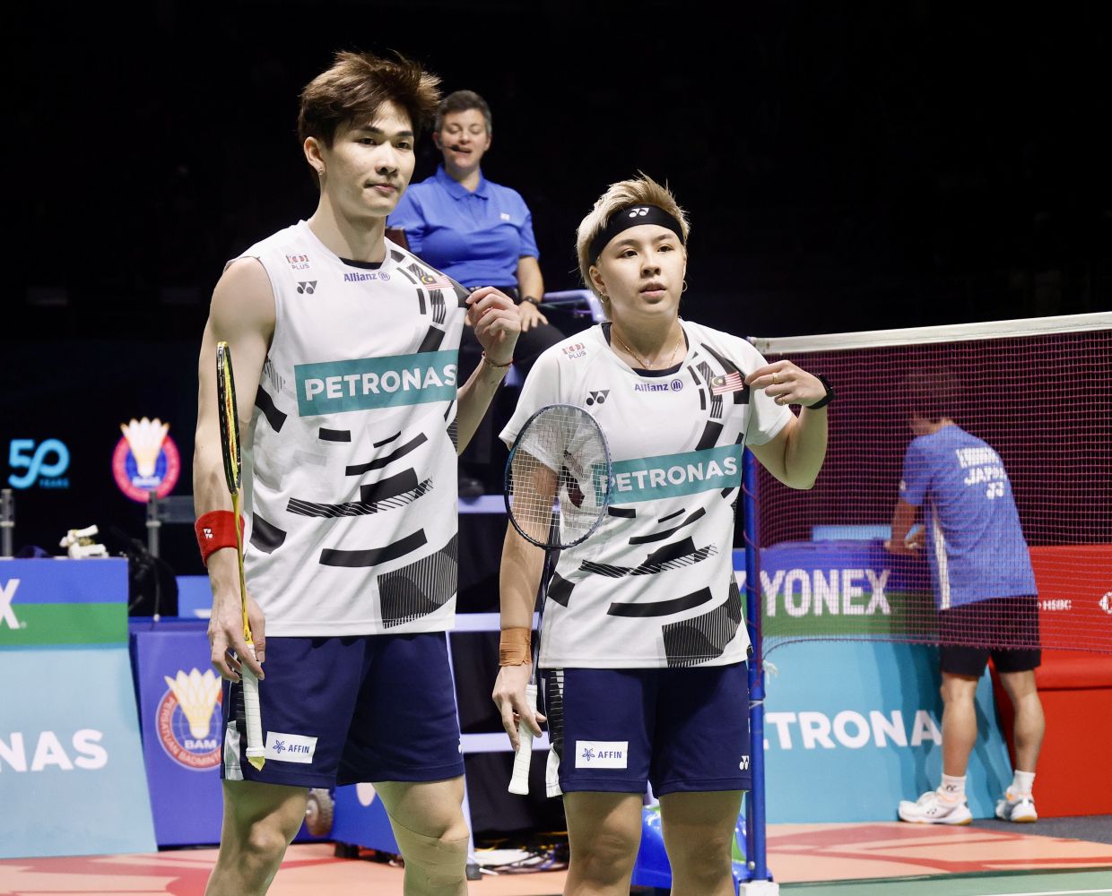 Tang Jie-Ee Wei on their toes against giant-killing Indonesian pair