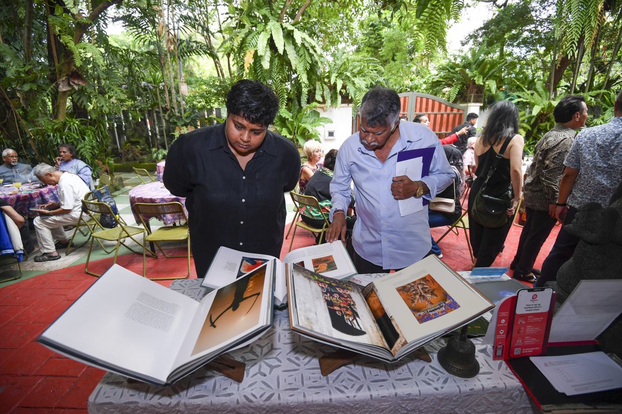 The stage production first sparked from Mazlan’s 2023 coffee table book 'Cosmic Connections: Langkawi', featuring astrophotography from the Langkawi National Observatory. Photo: The Star/Izzrafiq Alias