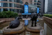 Hong Kong stocks lifted by Nvidia rally on mixed day in Asia