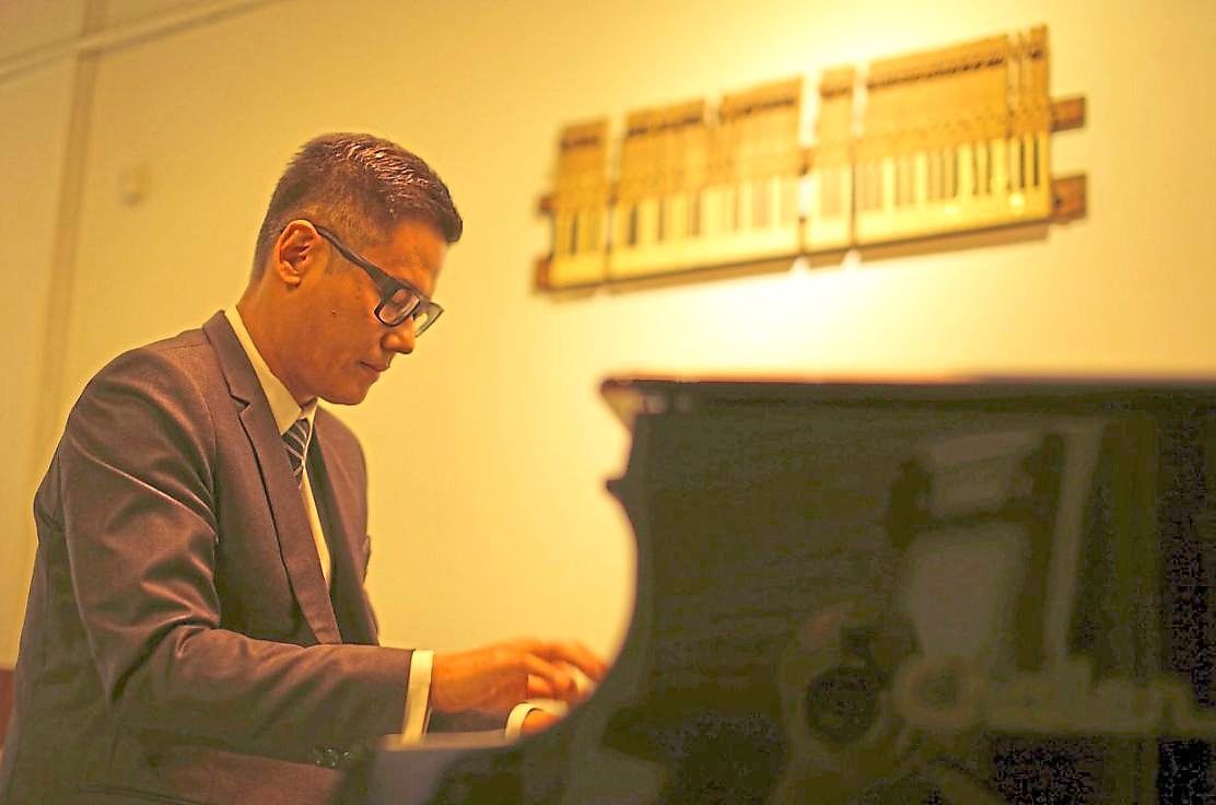 Tay and the WVC Jazz Ensemble will reinterpret Bach through jazz in the 'J-azz Bach' series. – Handout
