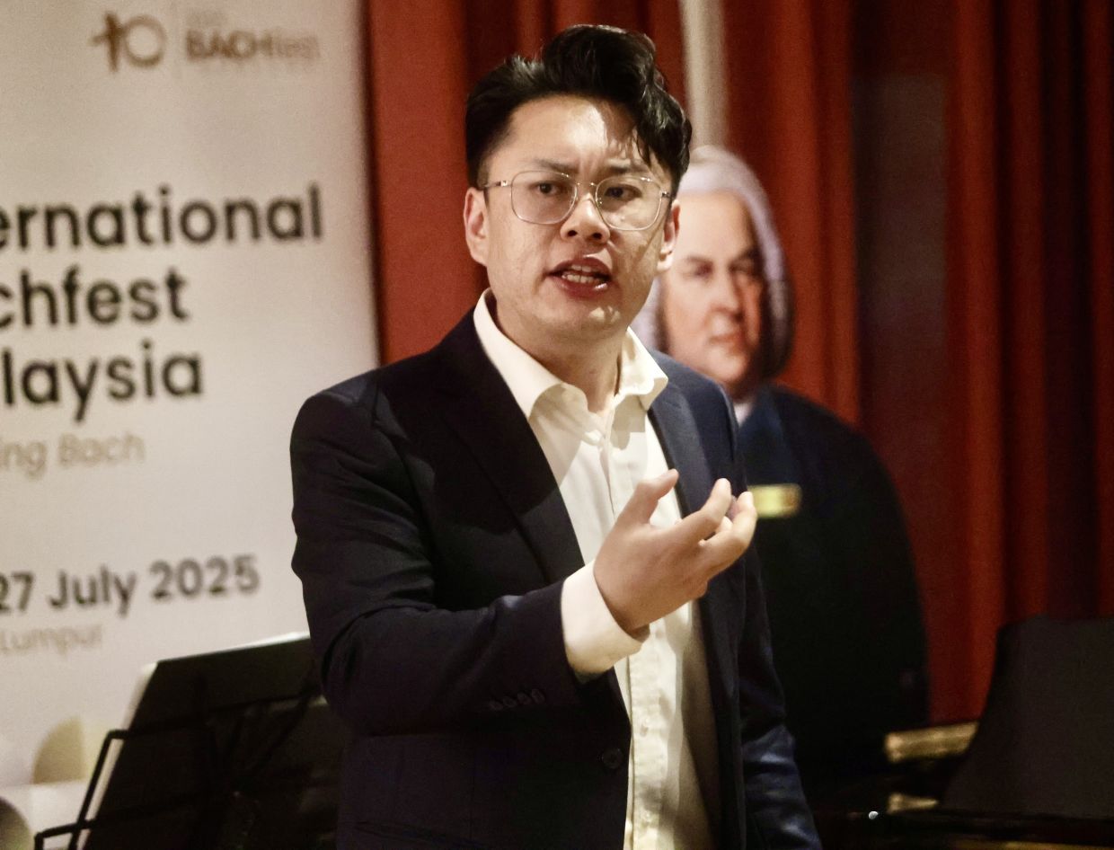 ‘Bach’s music has been able to bridge the past and the present, still inspiring musicians to this day,’ says Chin, artistic director of Bachfest Malaysia.