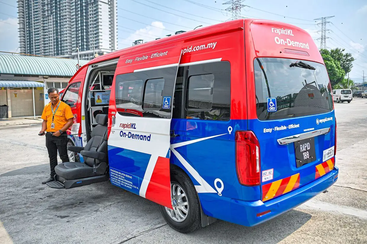 Rapid KL on-demand van service expands to 12 new zones in Selangor starting  July 18 | The Star