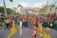 1,500 in run highlighting vegetarianism, environmental sustainability