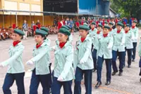 Penang primary school repeats marching sweep 