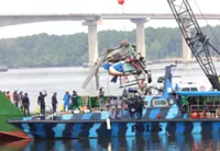 Wreckage of crashed police chopper retrieved