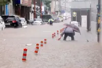 South Korea lashed by heavy rain, four dead and more than 1,000 evacuated