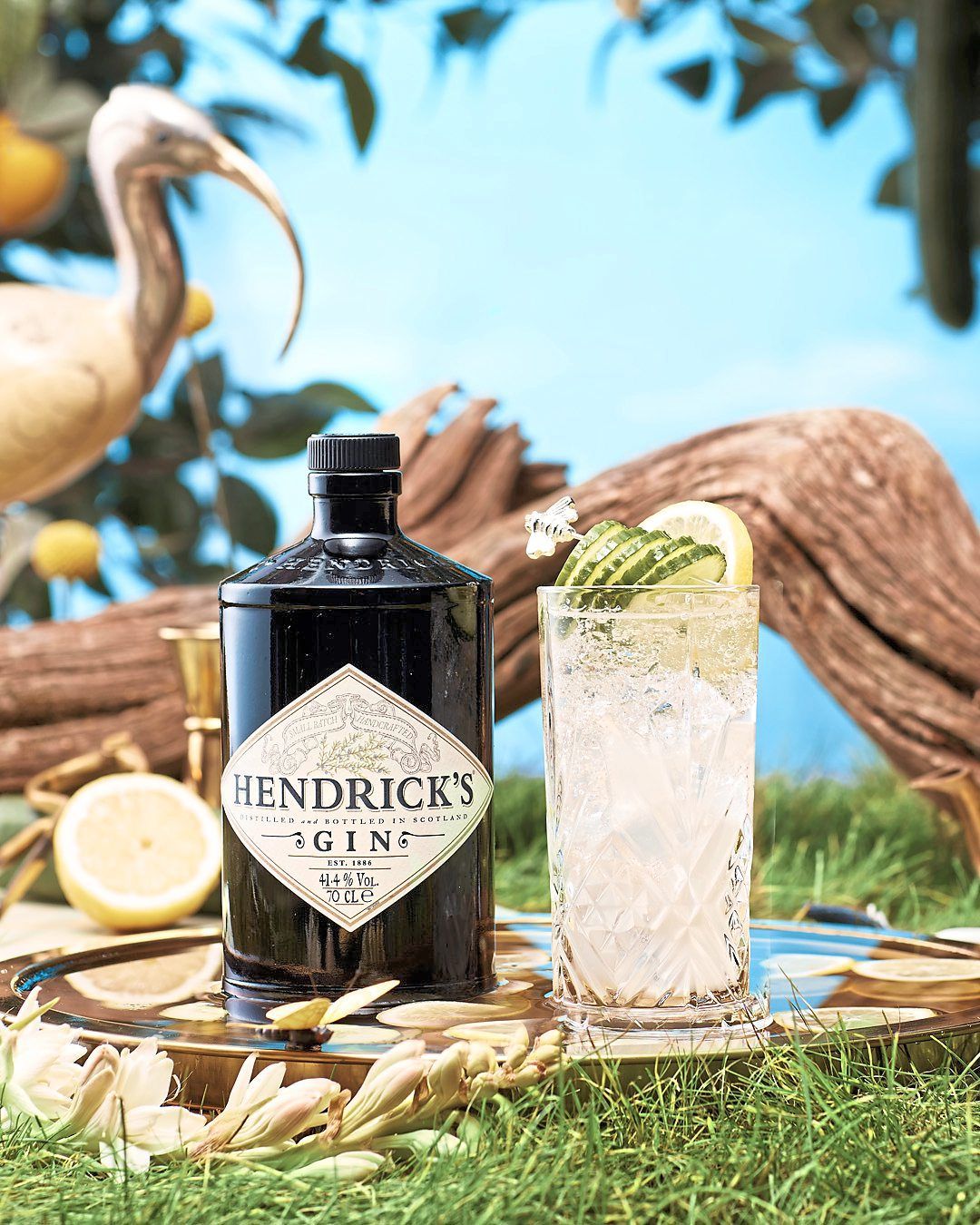 Hendrick’s Gin cocktails at RC Bar.