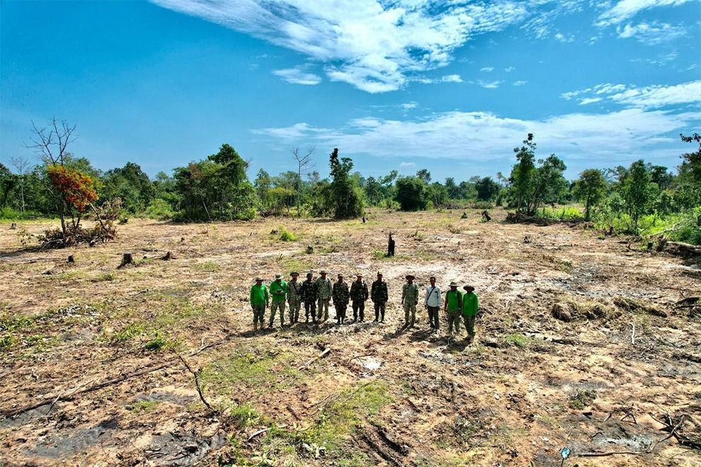 បច្ចេកវិទ្យាជឿនលឿនមើលឃើញថាក្រុមចម្រៀងកម្ពុជារកឃើញព្រៃឈើដែលបានរំលោភសេពសន្ថវៈជិត 800 ហិកតា