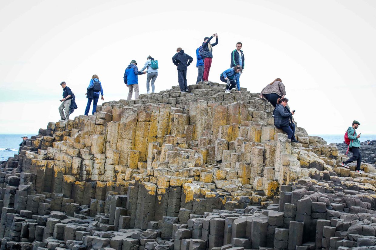 Giant's Causeway is Northern Ireland's first Unesco World Heritage Site. — AFP 
