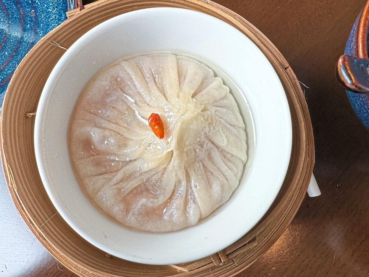 A Vietnamese-style dumpling.