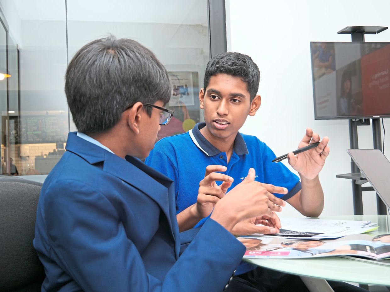 Philip (left) and Jeevessh hope to build a community where every form of creativity is valued. 