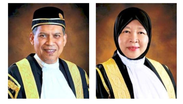 New appointments: Also appointed are Abu Bakar as the Court of Appeal President and Azizah as Chief Judge of Sabah and Sarawak. — Photos from the Chief Registrar of the Federal Court of Malaysia’s official portal