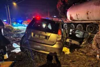 Military officer dies in head-on collision with tanker