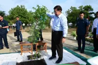 Myanmar holds tree-planting ceremonies to green 13 arid districts