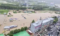 Torrential rain pounds South Korea for fourth day; over 7,000 people seek temporary shelters