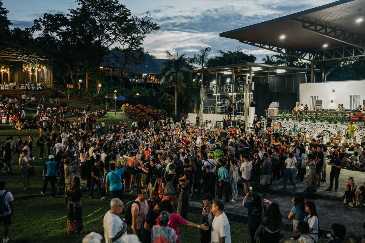 It's the rainforest ambience that gives the RWMF its unique feel. — Sarawak Tourism Board