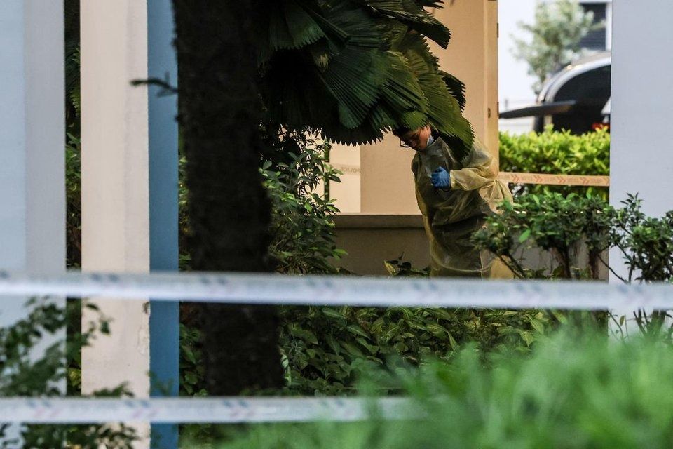 The police said they do not suspect foul play, based on preliminary investigations. - Photo: Lianhe Zaobao