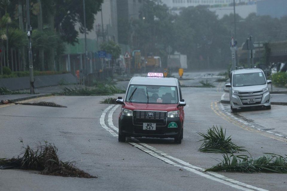 Wipha will skirt around 50km to the south of the observatory, the warning showed. - Photo: Reuters