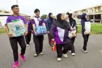 Community initiative supports needy families in Belait district, Brunei