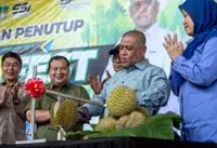 Perak one of Malaysia's top durian-producing states, says Saarani