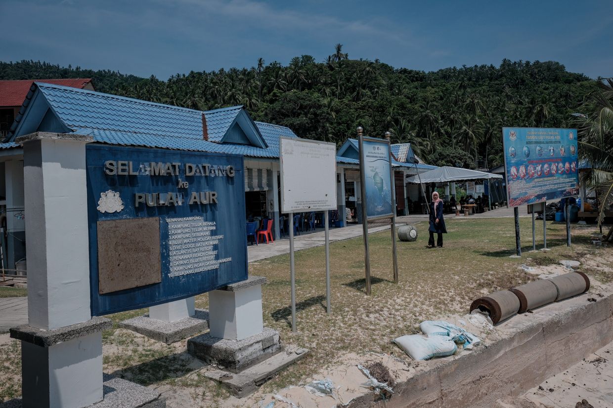 Pulau Aur folk appealing for maritime post to tackle monsoon and security concerns