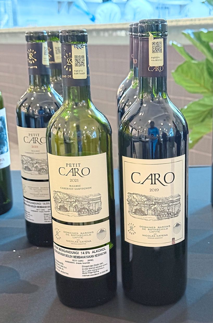 The second main at the Culina dinner was paired with not one, but two Argentinian wines from Bodegas Caro.