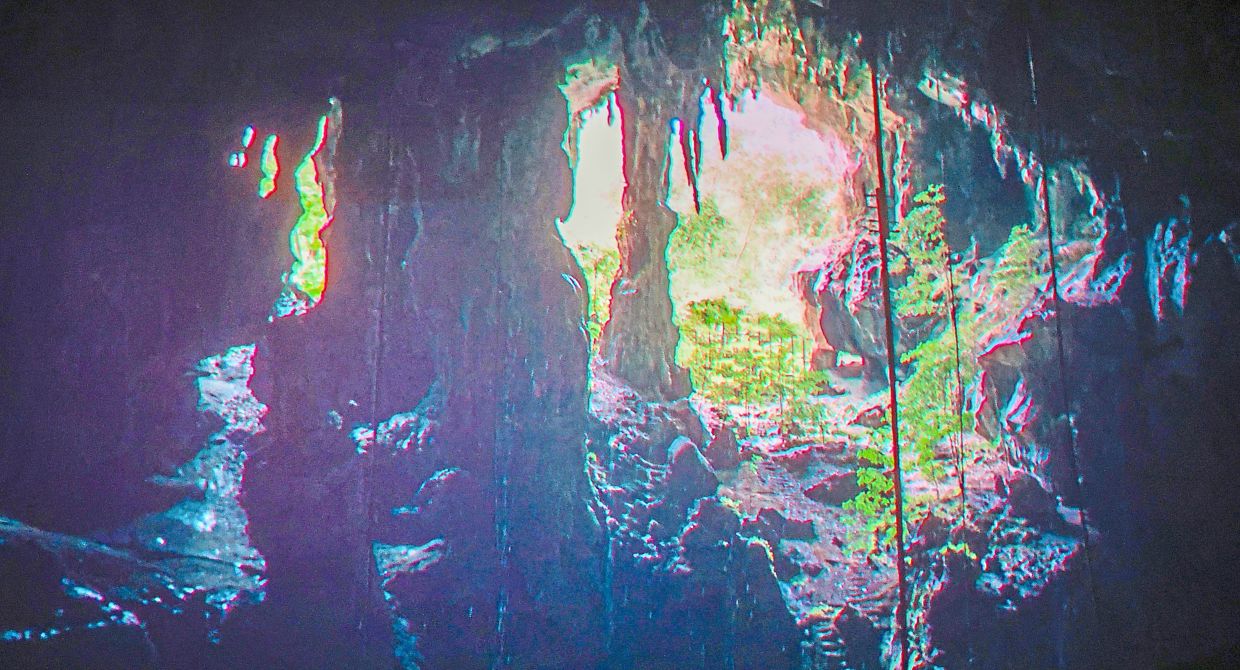 The movie showcases the natural beauty of the Niah Caves. — Photos by ZULAZHAR SHEBLEE/The Star