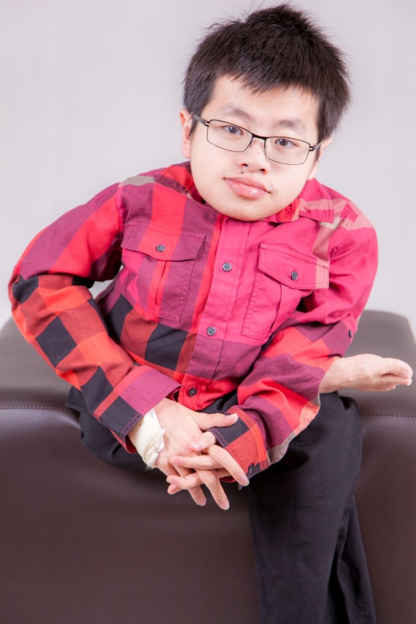 Despite his physical disability, Thong Kai was active and independent. He wasn’t defined by his condition and just wanted to live a normal, full life. Photo: Tan Thong Kai