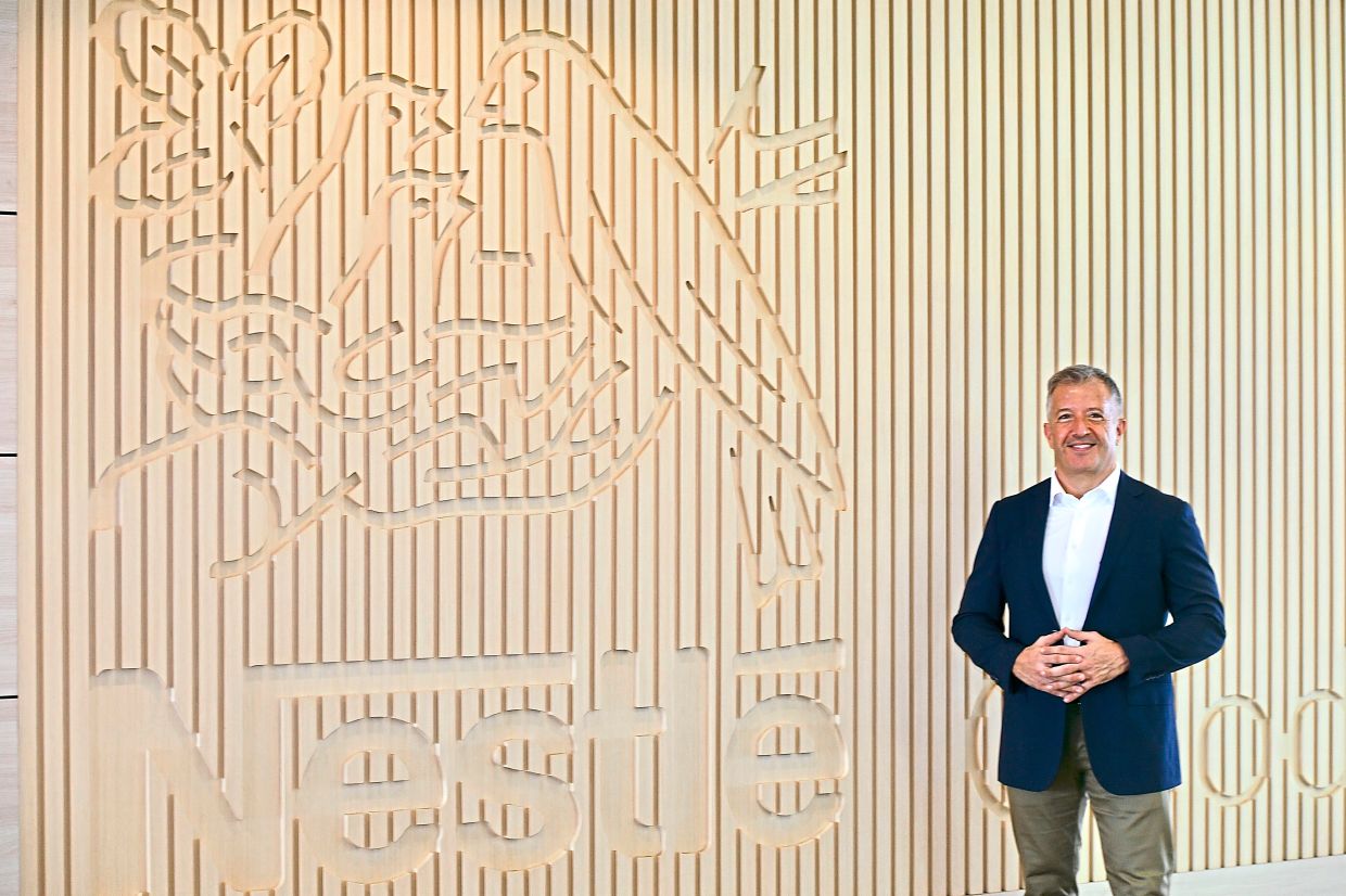 Juan Aranols, CEO of Nestlé (Malaysia) Bhd —ONG SOON HIN /The Star  Reporter Kiren