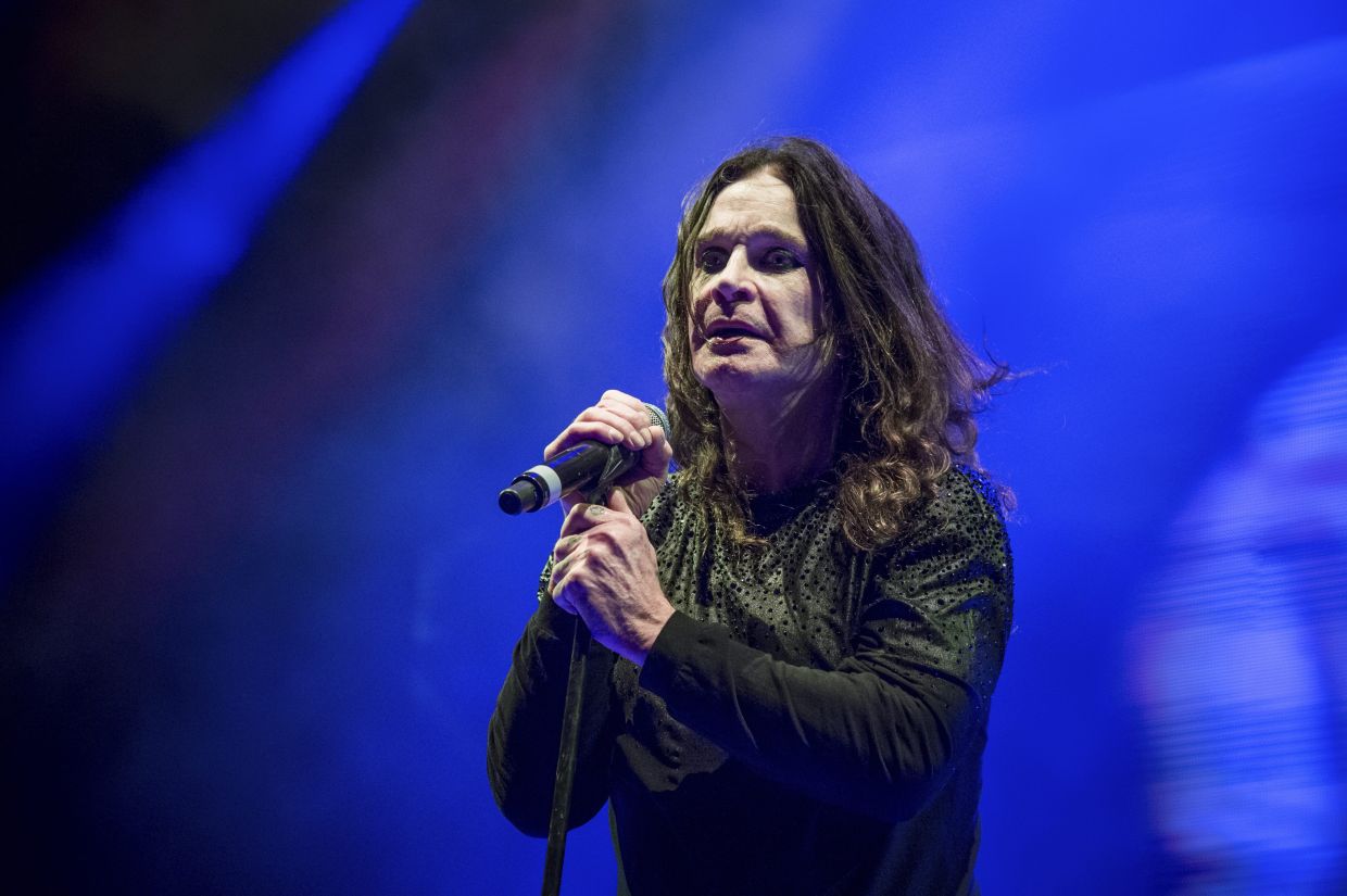 Ozzy Osbourne, of Black Sabbath, performs at Ozzfest on Sept. 24, 2016, in San Bernardino, Calif. (Amy Harris/Invision/AP, File)