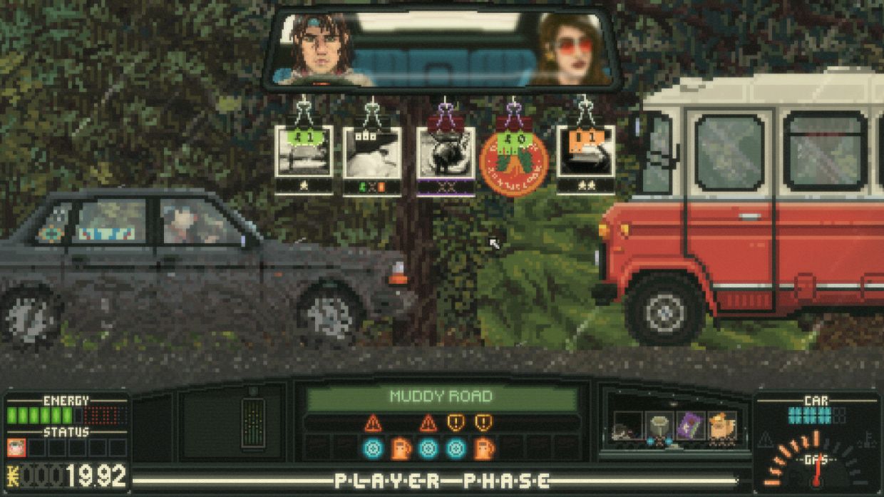 Players must use their ability cards to neutralise certain symbols that can cost resources.