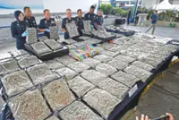 Penang cops seize over 112kg of drugs, arrest four