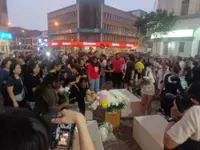 Over 200 animal lovers hold candlelight vigil for 30 dogs put to sleep in Lahat