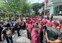 Protestors gather for 'Turun Anwar' rally in Kuala Lumpur