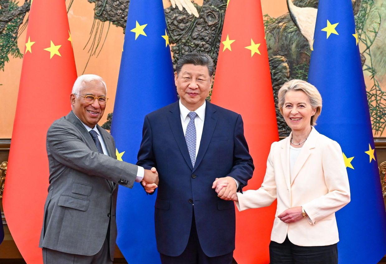 China, EU need to make the right choice as ‘two big guys’ on world stage ...