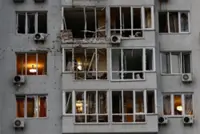 Russia's night attack wounds eight in Kyiv, Ukraine says