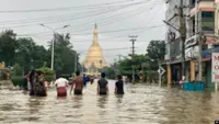 Heavy flooding leaves four dead and another four people missing in eastern Myanmar