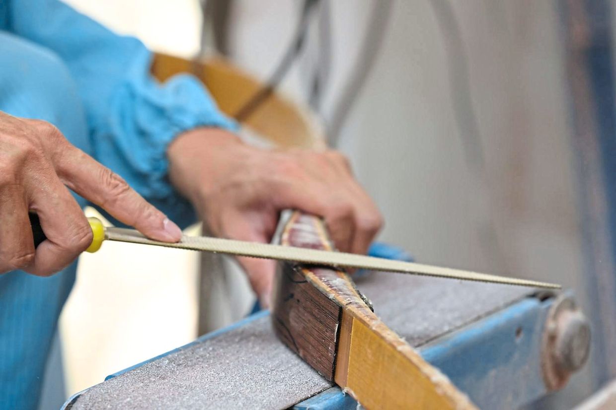 Each bow is hand-finished, and no two bows are the same.