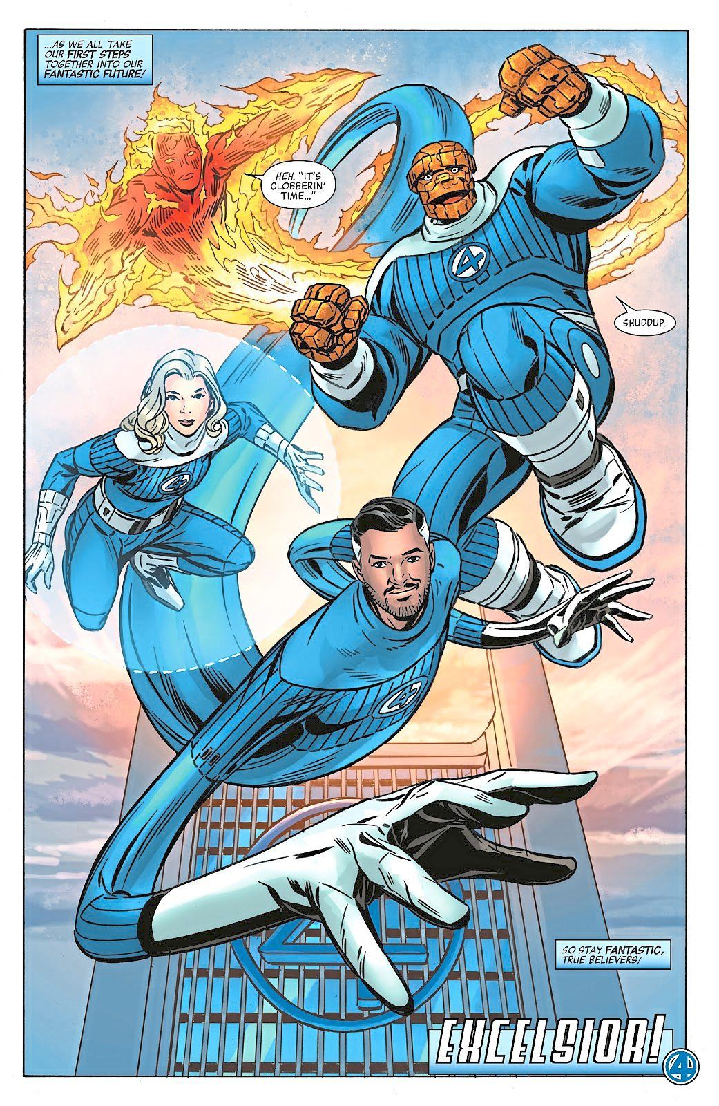The Fantastic Four’s first steps into the MCU couldn’t have gone better. — Photos: Marvel Comics