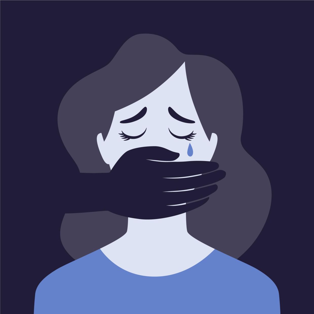 Lisa, a mother of six, endured abuse from her husband for over a decade – physical intimidation, emotional control and financial restrictions. Photo: Freepik