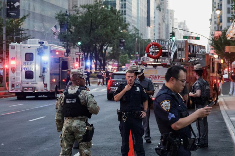 Police seek clues to motive behind deadly mass shooting in Manhattan office tower