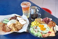 Kopitiam bites, street food prices
