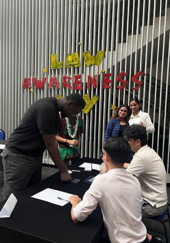 The UOW Malaysia Law Society organised Law Awareness Day to engage and inform students about key legal issues.