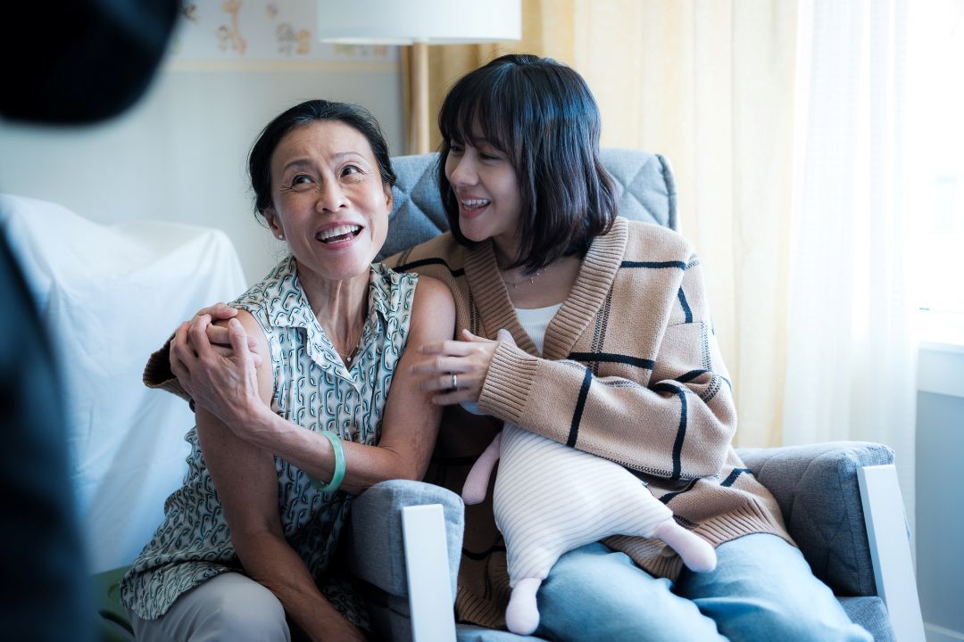 Actress Tan Kheng Hua (left) has no issues playing a mother for the rest of her career. Photo: Handout