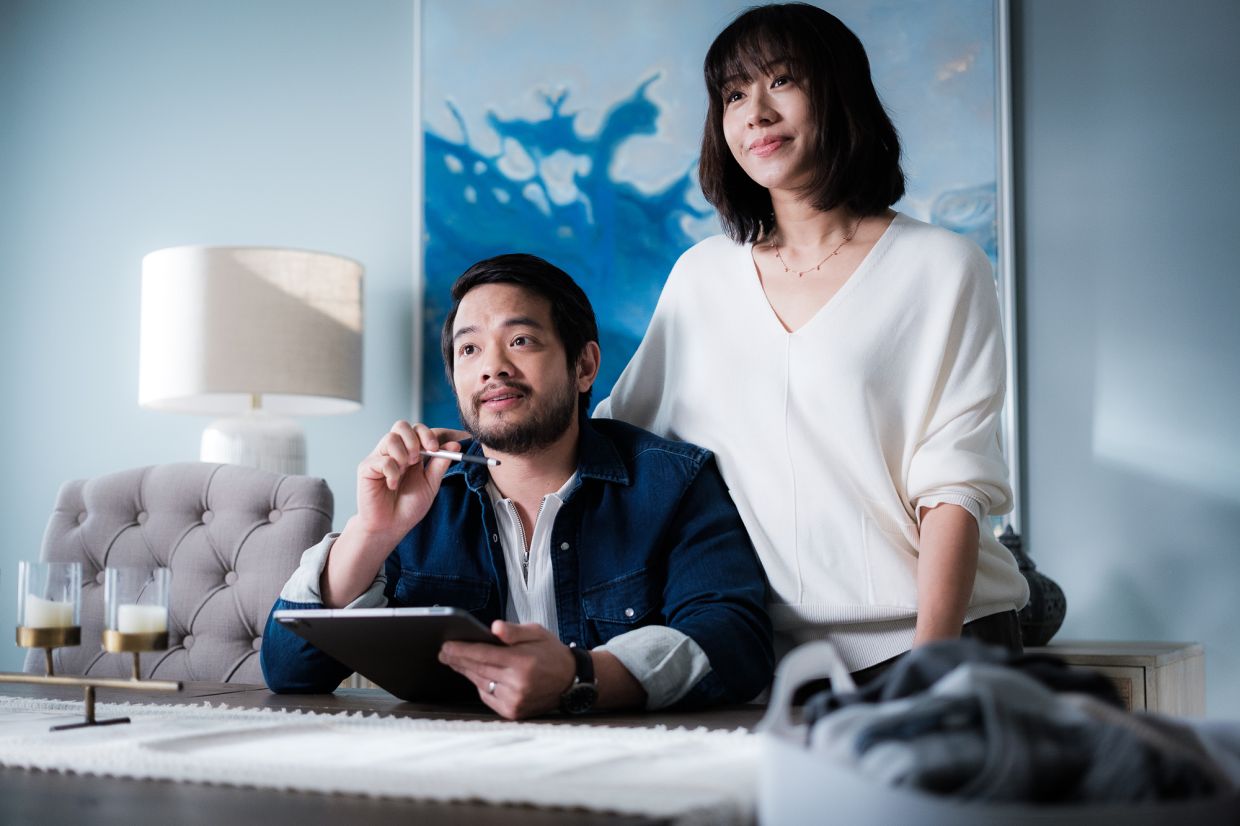 The film sees Canadian actor Osric Chau and Taiwanese-Canadian actress Karena Lam playing a married couple grappling with the aftermath of a miscarriage. Photo: Handout